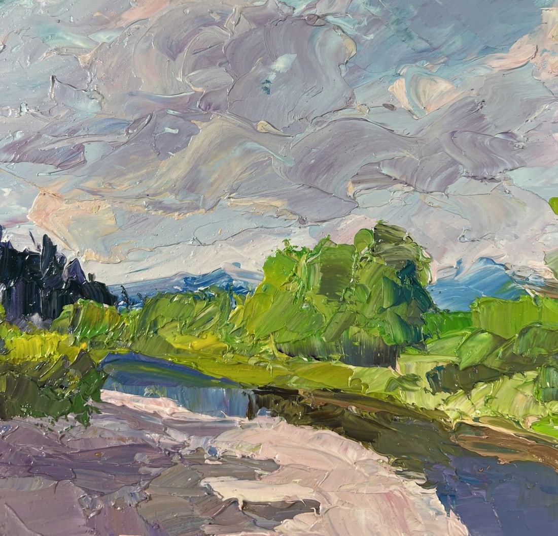 Oil painting Sand underfoot Boris Serdyuk - 5