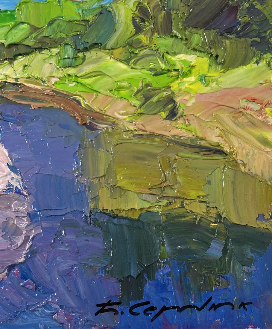 Oil painting Sand underfoot Boris Serdyuk - 9