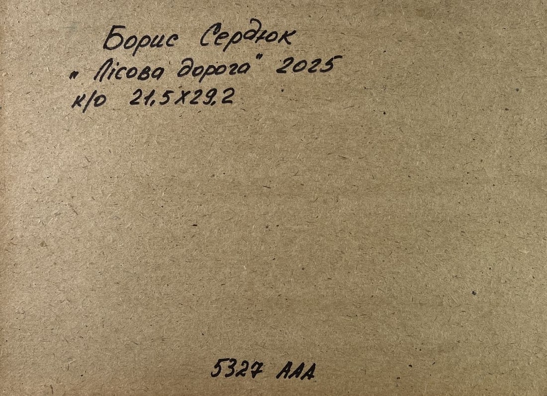 Oil painting Road into silence Boris Serdyuk - 10