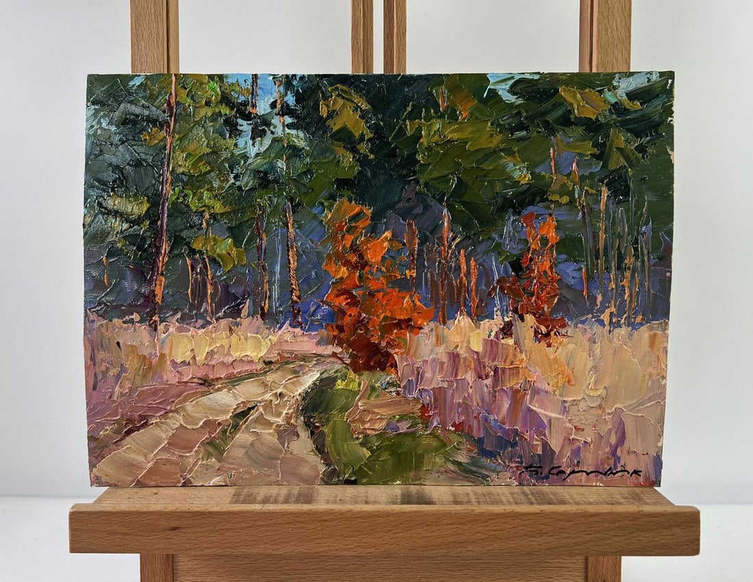 Oil painting Road into silence Boris Serdyuk - 2