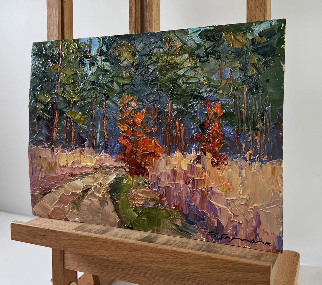 Oil painting Road into silence Boris Serdyuk - 3