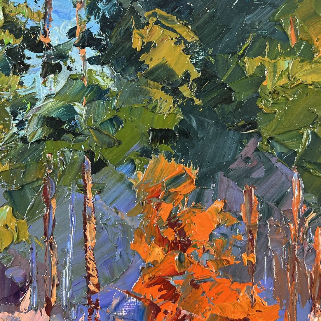 Oil painting Road into silence Boris Serdyuk - 4