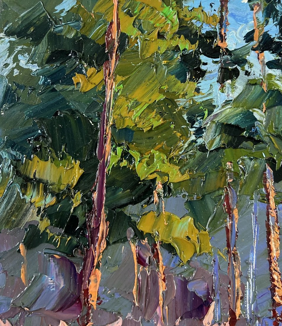 Oil painting Road into silence Boris Serdyuk - 6