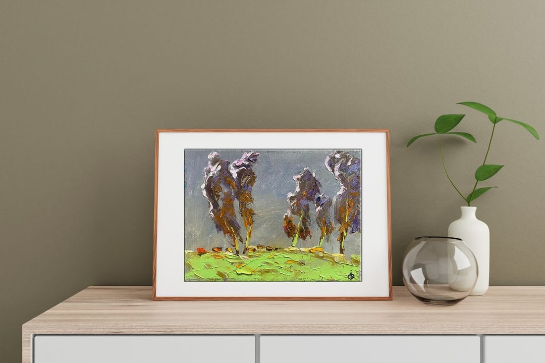 Oil painting Steppe breeze Alex Kalenyuk - 2