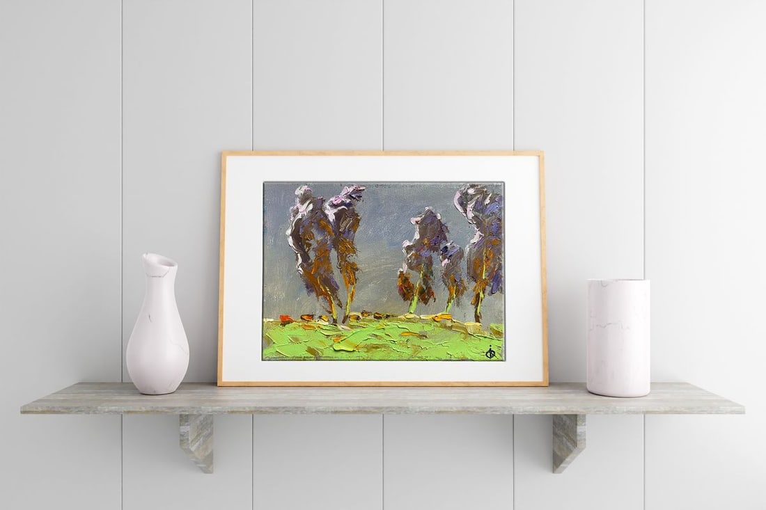 Oil painting Steppe breeze Alex Kalenyuk - 3