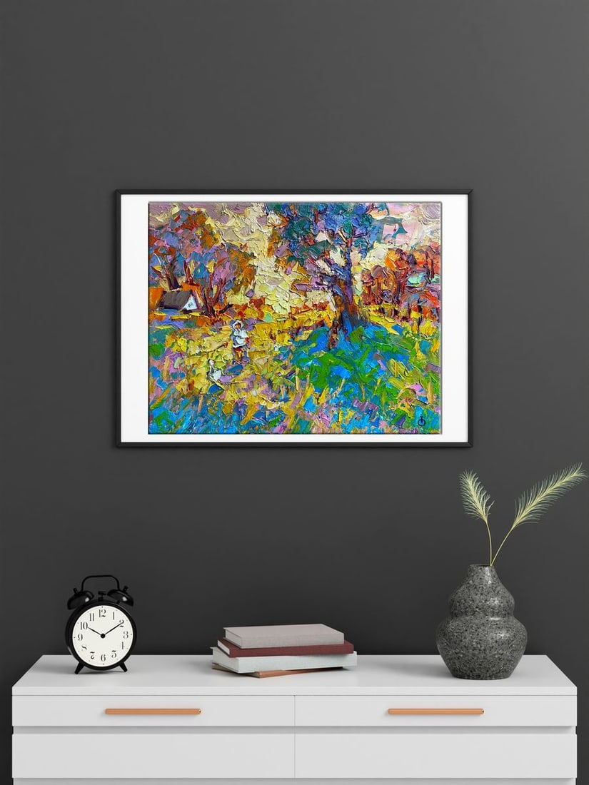 Oil painting Warm evening Alex Kalenyuk - 3