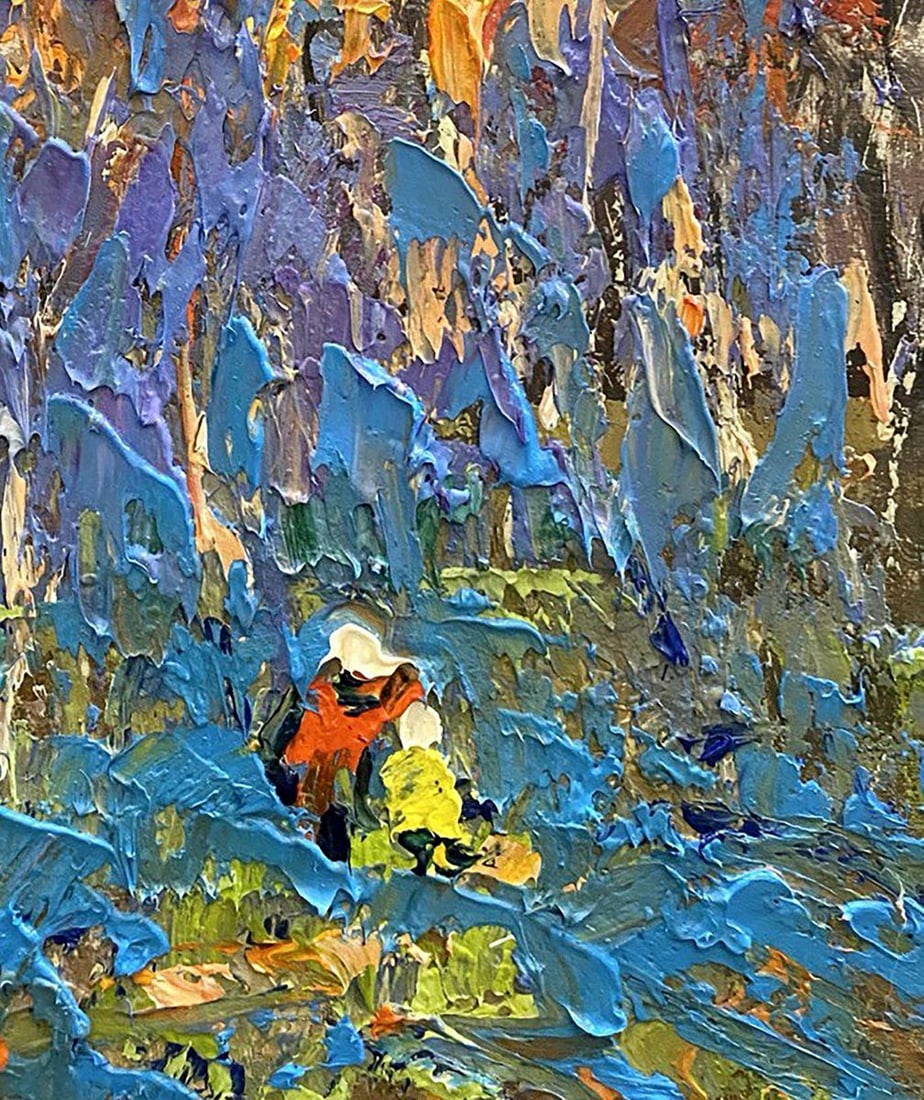 Oil painting Morning frost Alex Kalenyuk - 7