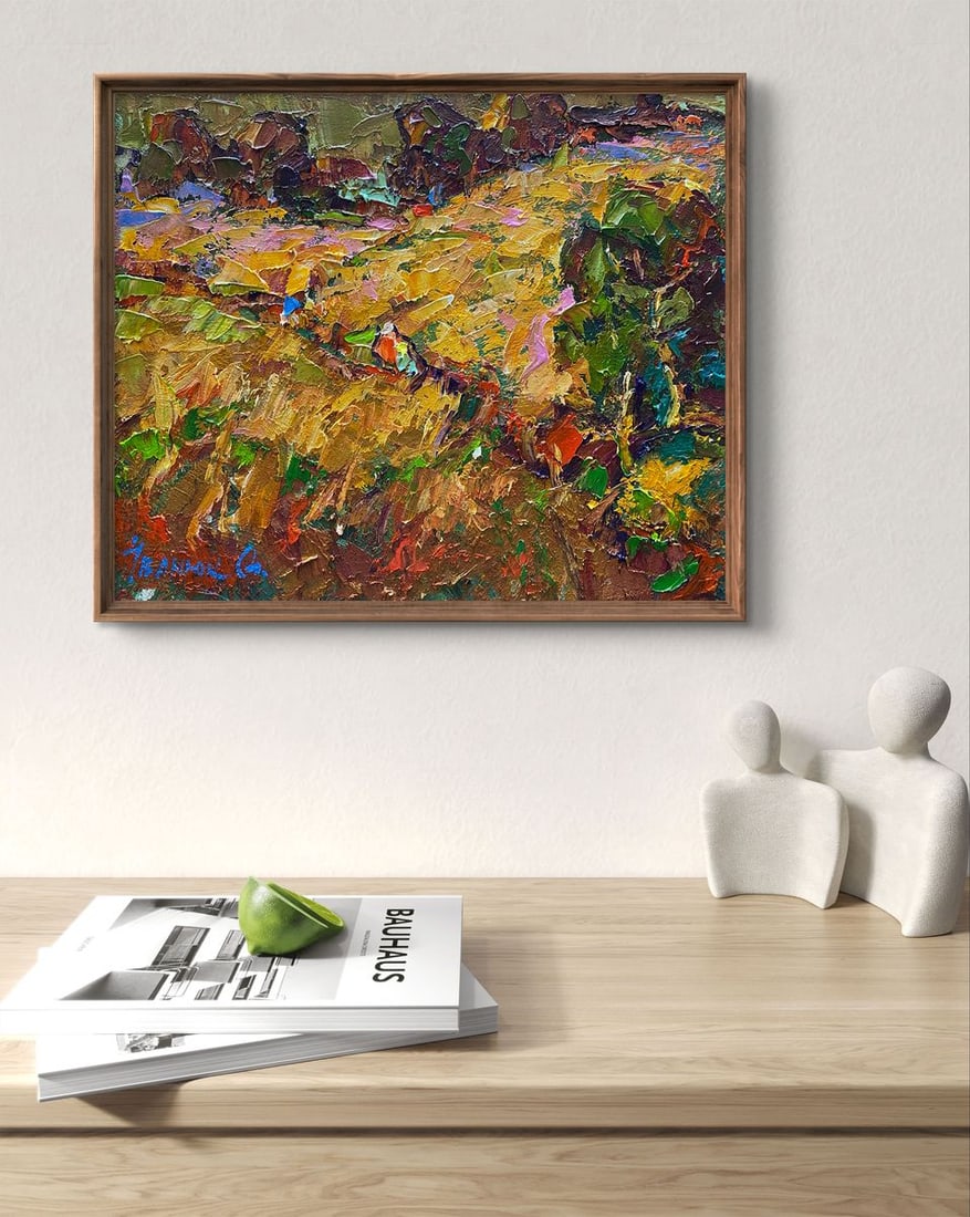 Oil painting Evening rays Alex Kalenyuk - 3