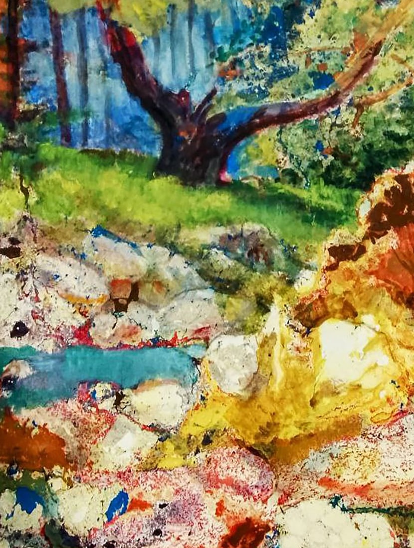 Oil painting In the fairy tale forest Vitaly Duhnevich - 4