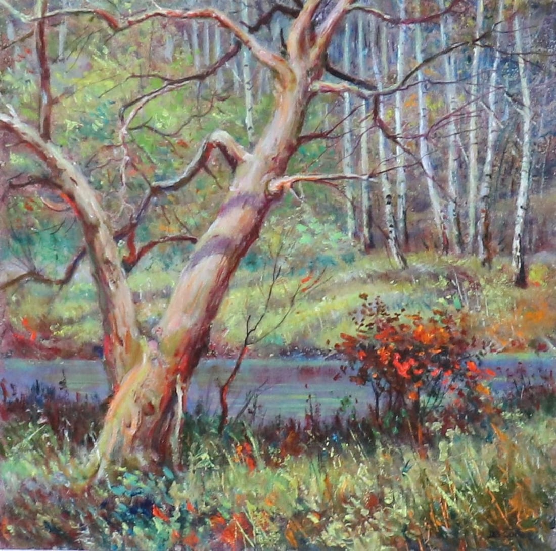 Oil painting Berries Vitaly Duhnevich (1 of 1)