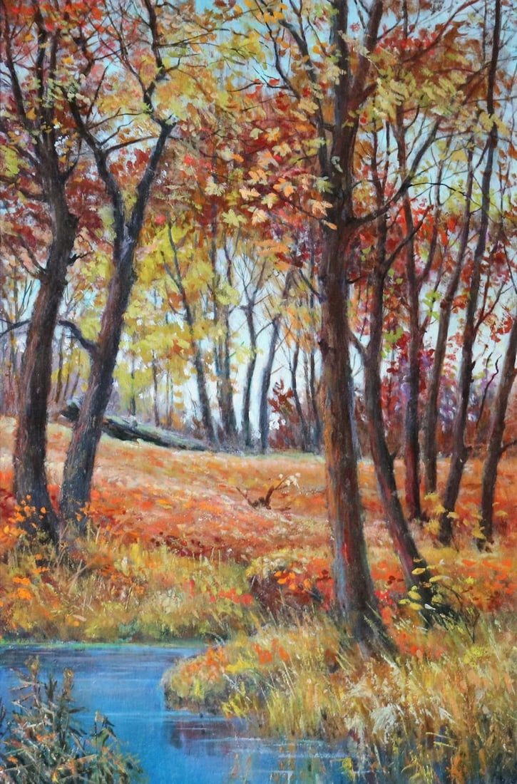 Oil painting Clear weather Vitaly Duhnevich (1 of 1)