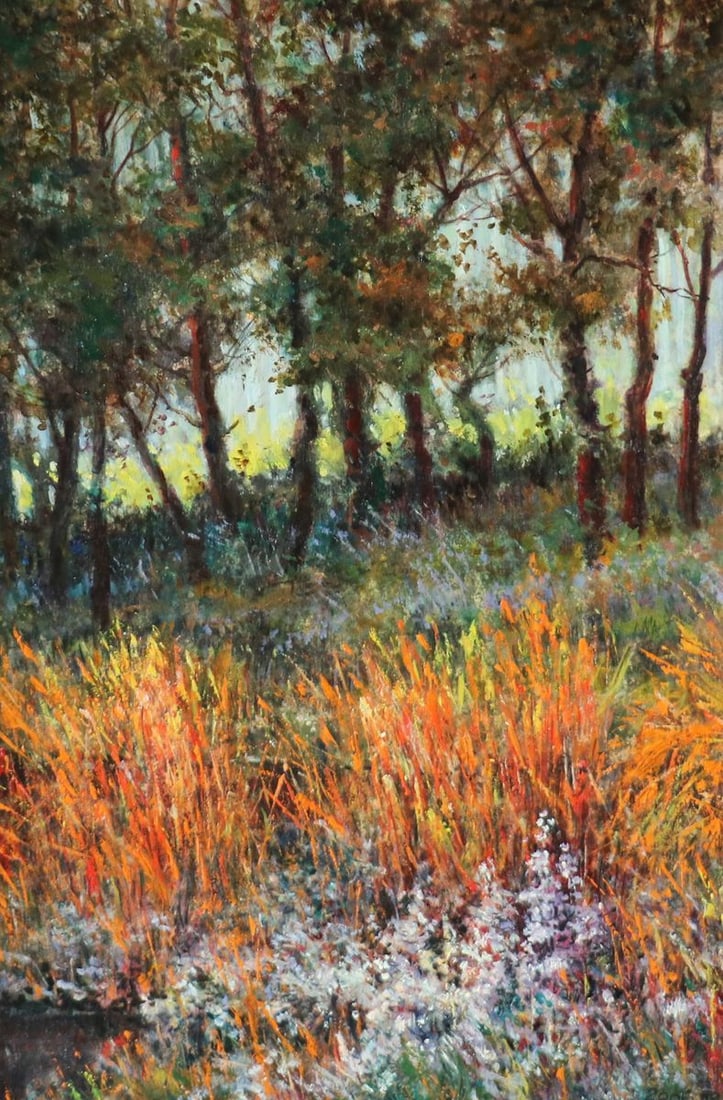 Oil painting In the woods Vitaly Duhnevich (1 of 1)