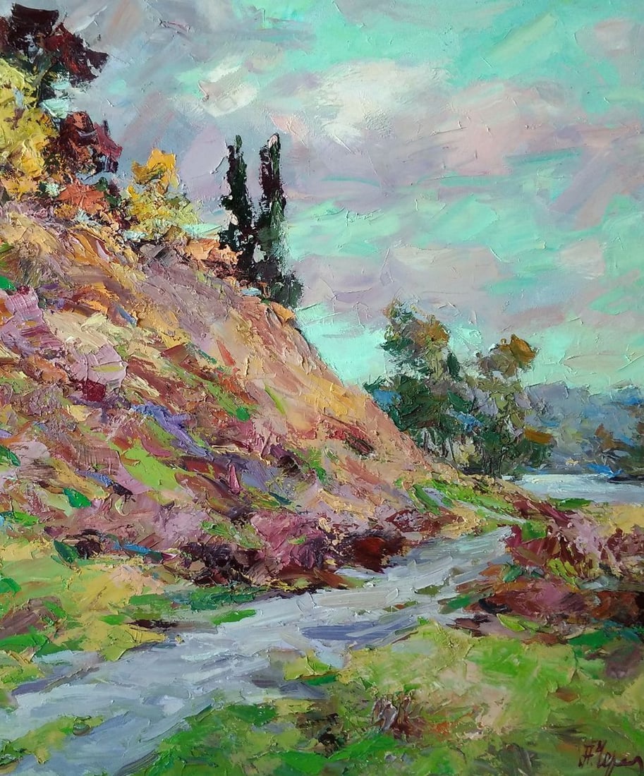 Oil painting Rainy day Alexander Nikolaevich Cherednichenko - 3