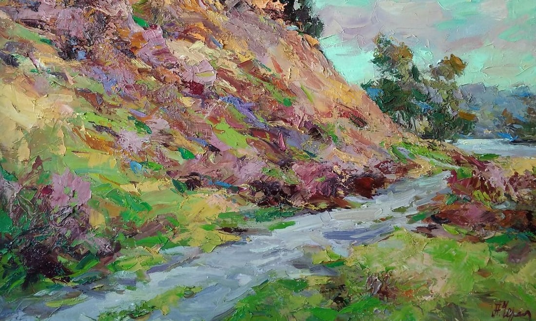 Oil painting Rainy day Alexander Nikolaevich Cherednichenko - 5