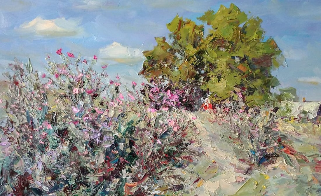 Oil painting Path Alexander Nikolaevich Cherednichenko - 2