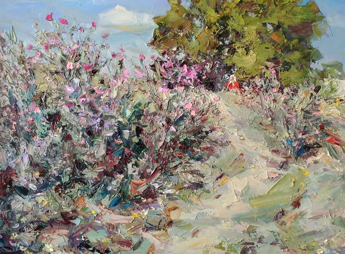 Oil painting Path Alexander Nikolaevich Cherednichenko - 5