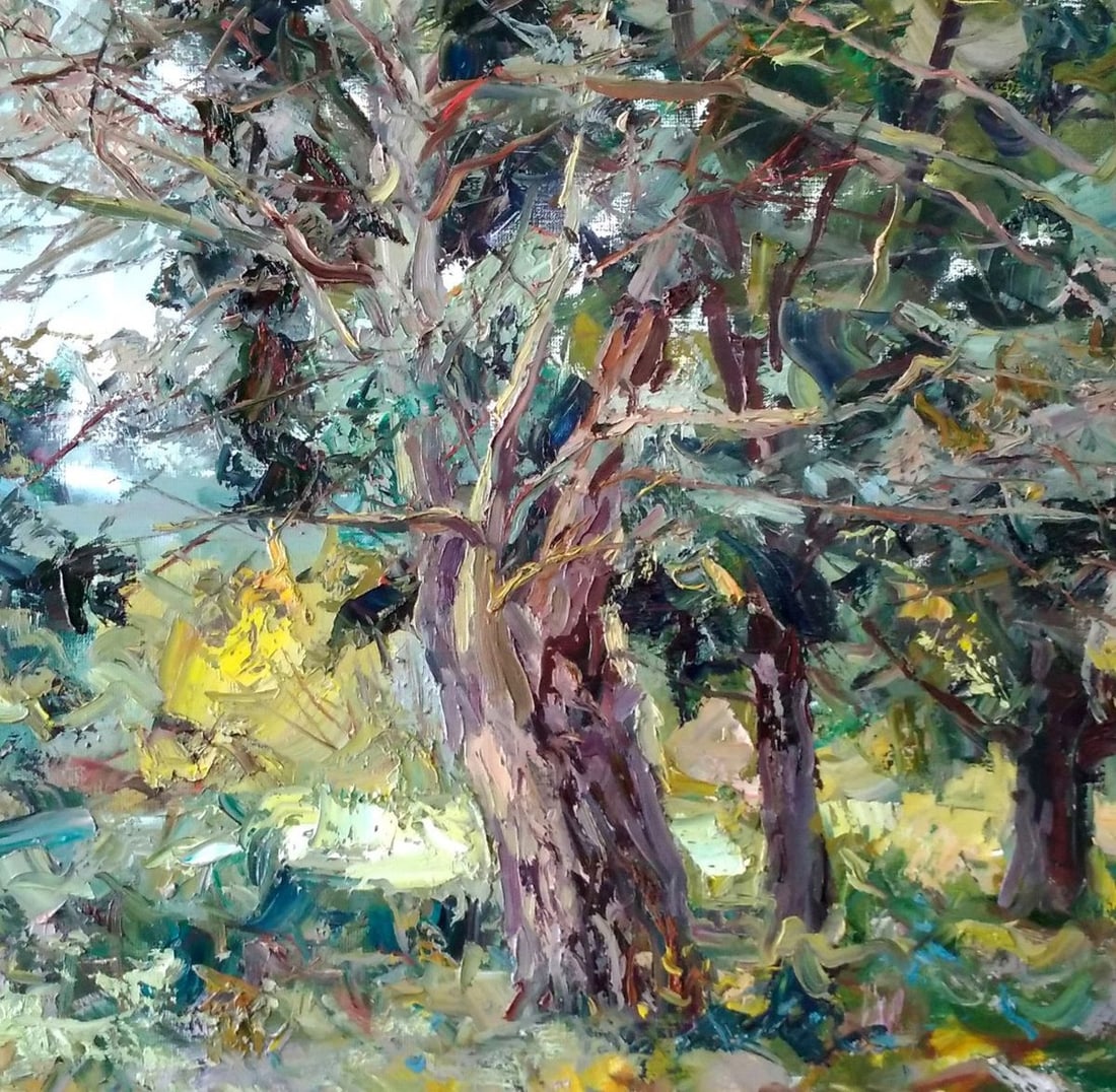 Oil painting Forest Glade Alexander Nikolaevich Cherednichenko - 3