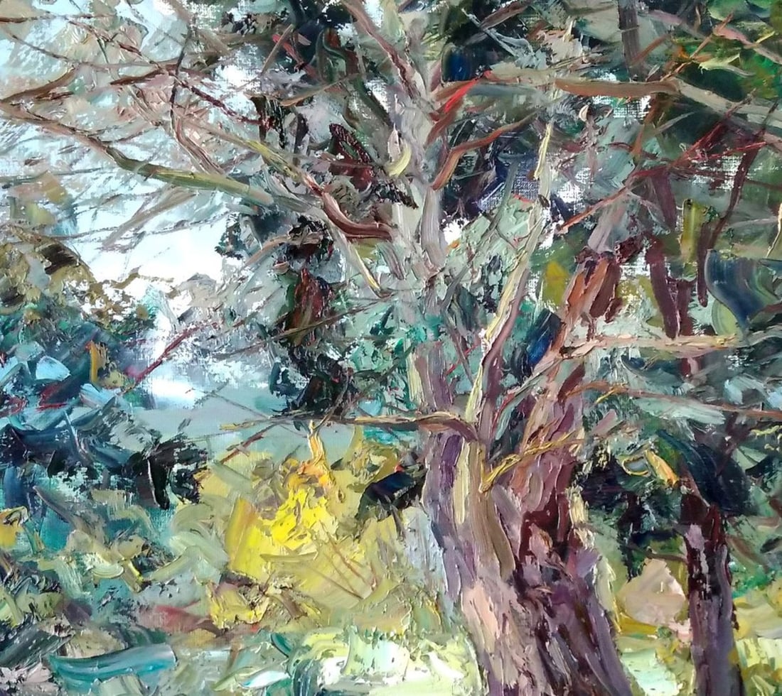 Oil painting Forest Glade Alexander Nikolaevich Cherednichenko - 5