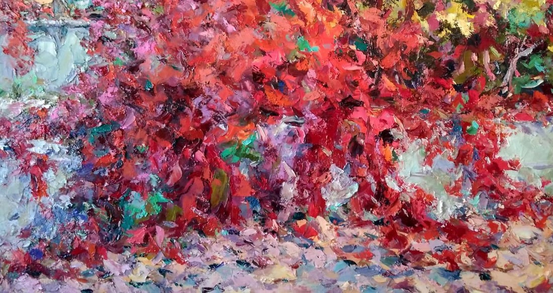 Oil painting Purple Alexander Nikolaevich Cherednichenko - 2