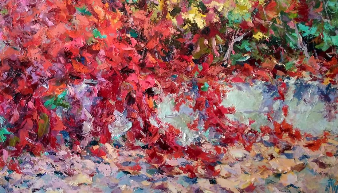 Oil painting Purple Alexander Nikolaevich Cherednichenko - 3