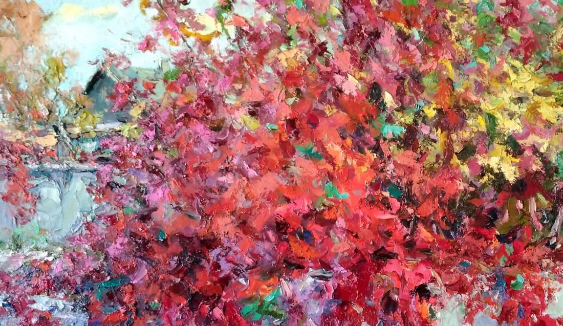 Oil painting Purple Alexander Nikolaevich Cherednichenko - 4