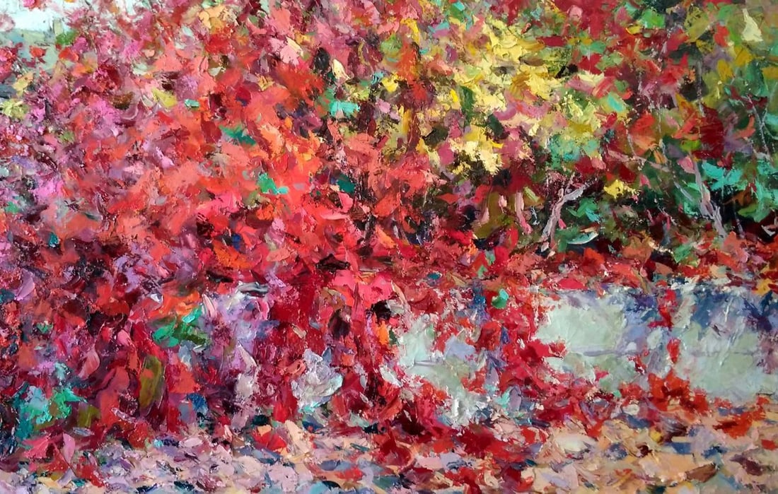 Oil painting Purple Alexander Nikolaevich Cherednichenko - 6