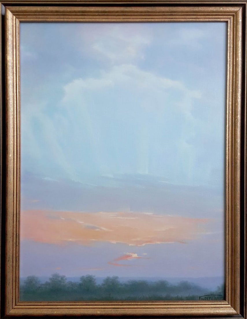 Oil painting Sunrise Korkishko Vasily (1 of 6)