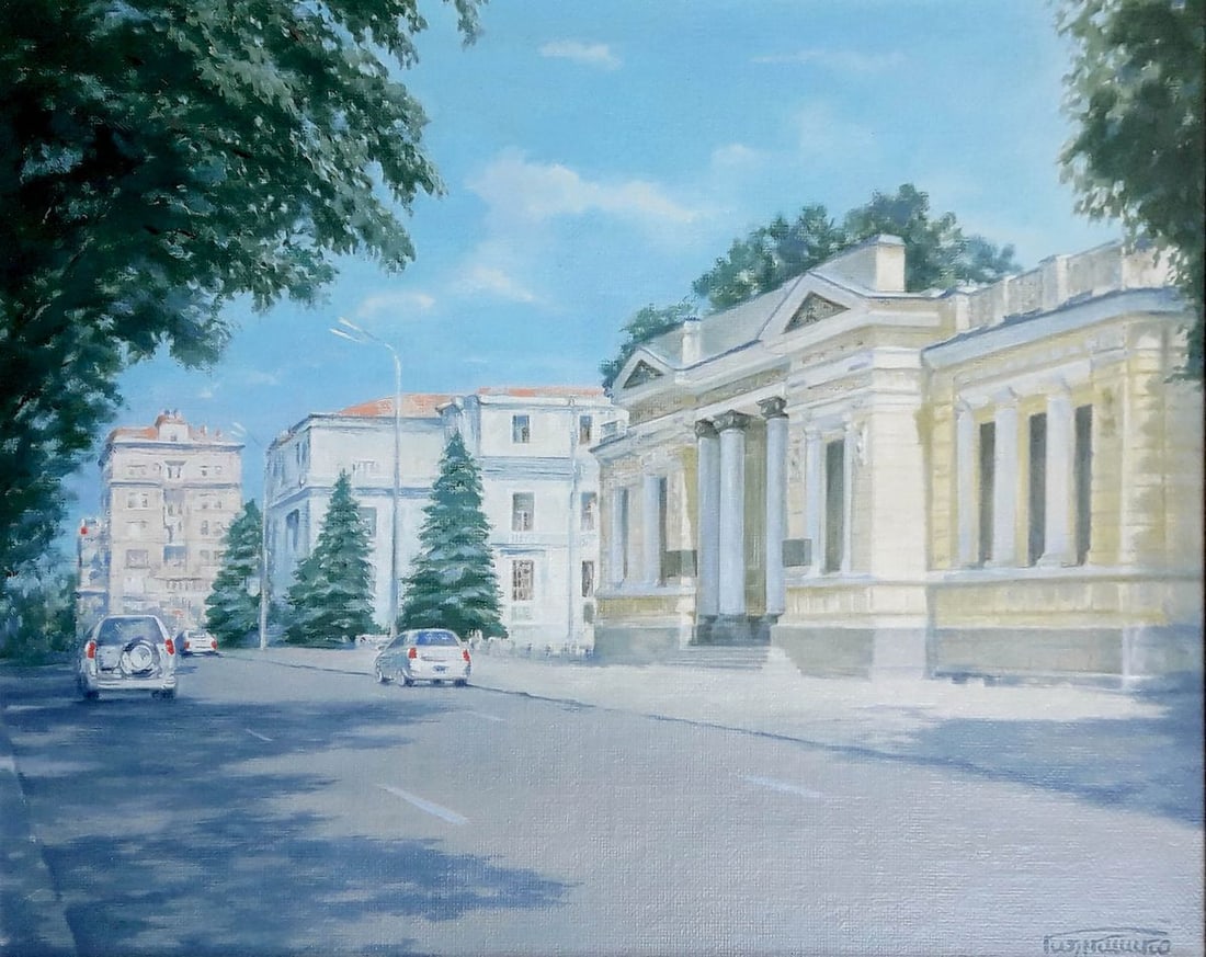 Oil painting Historical Museum in Dnipro Korkishko Vasily - 2