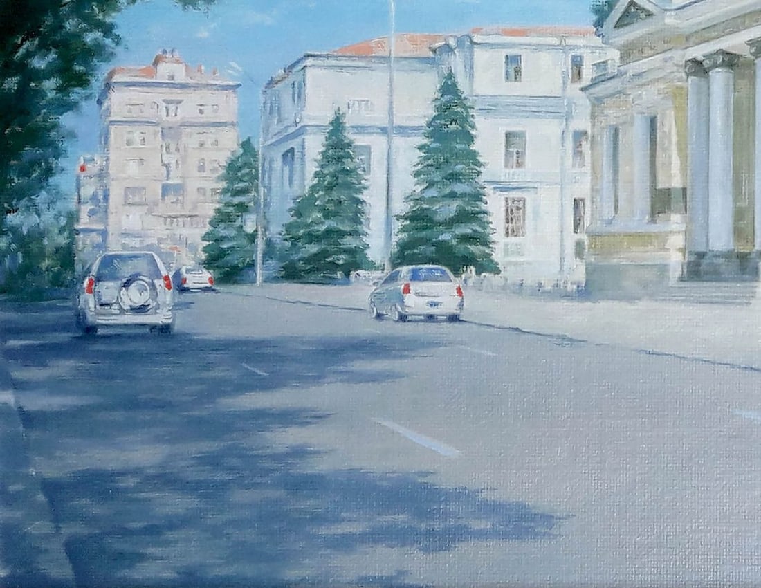 Oil painting Historical Museum in Dnipro Korkishko Vasily - 5