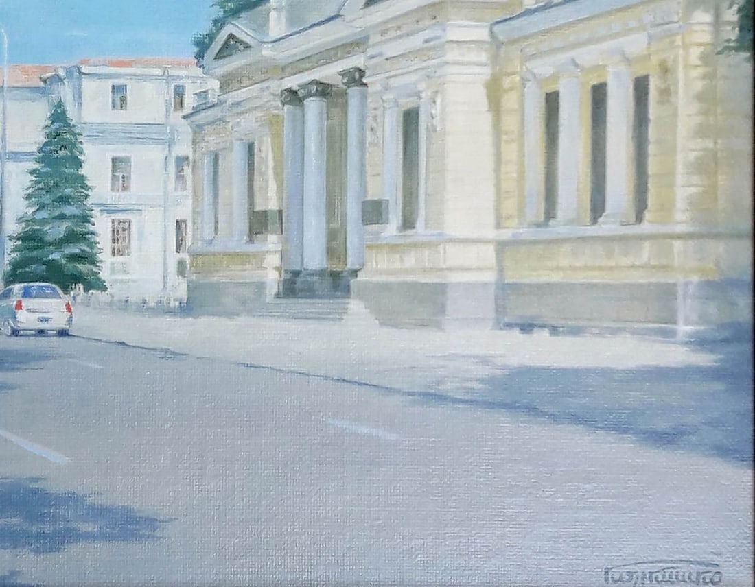 Oil painting Historical Museum in Dnipro Korkishko Vasily - 6