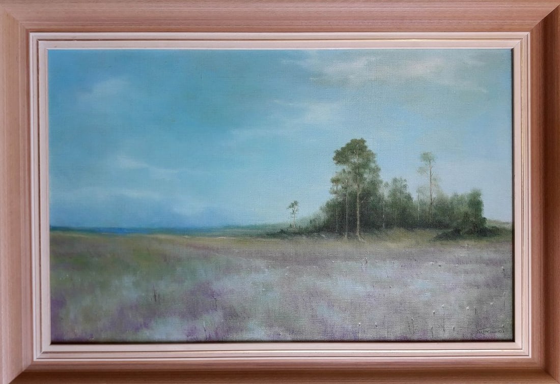 Oil painting Lavender blooms Korkishko Vasily (1 of 6)