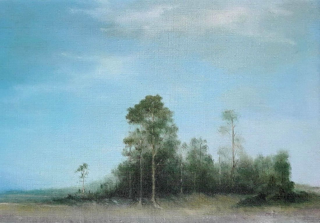 Oil painting Lavender blooms Korkishko Vasily - 4