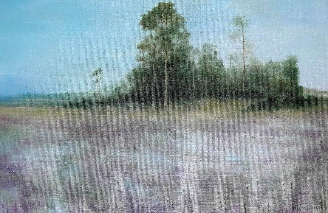 Oil painting Lavender blooms Korkishko Vasily - 6