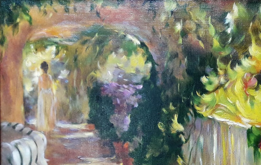 Oil painting Summer in the garden Korkishko Vasily - 3