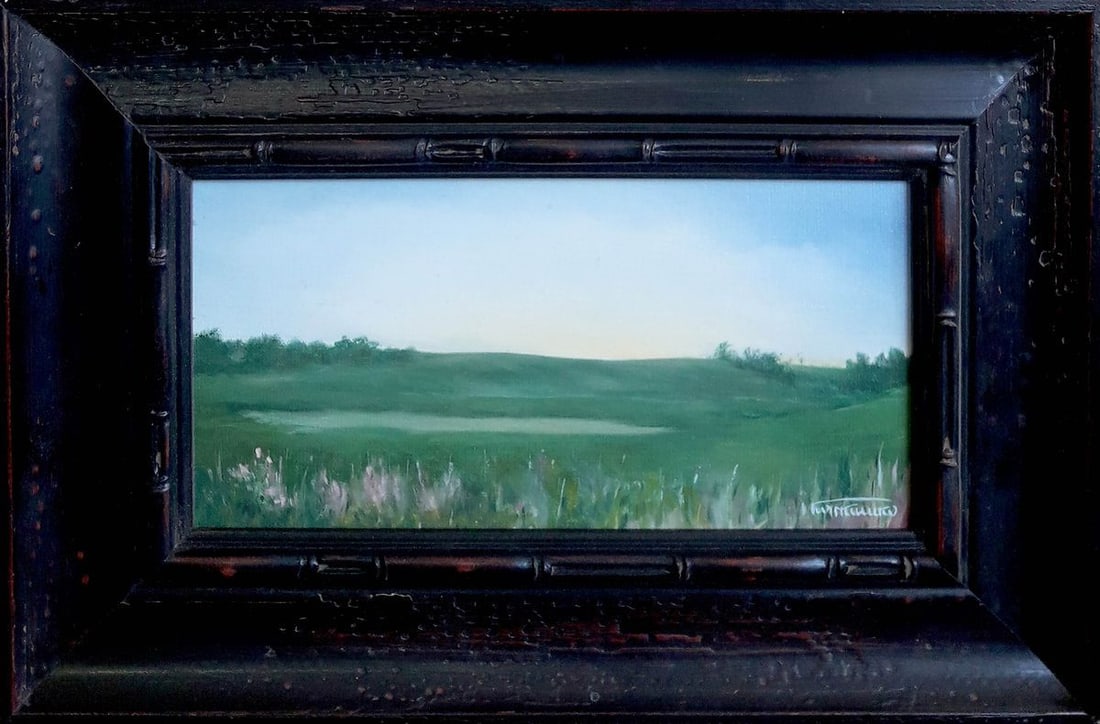 Oil painting Dnieper outskirts Korkishko Vasily (1 of 6)