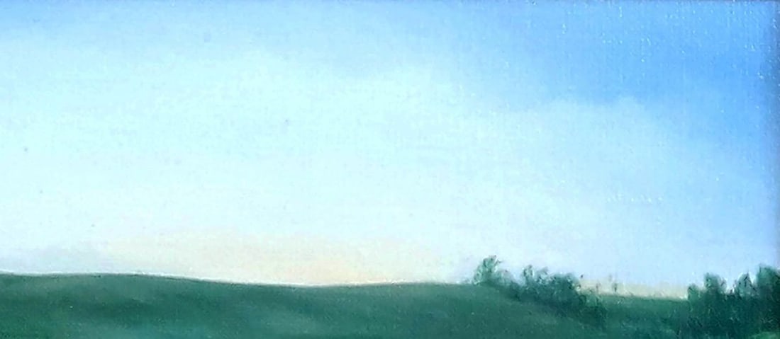 Oil painting Dnieper outskirts Korkishko Vasily - 4