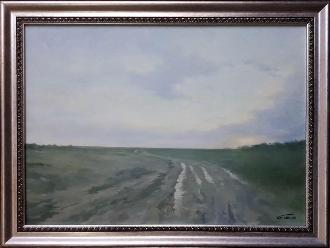Oil painting After the rain Korkishko Vasily (1 of 6)
