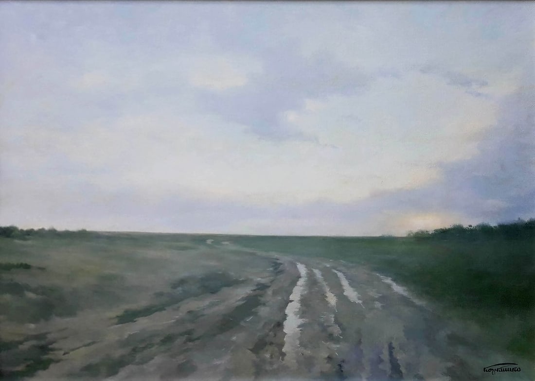 Oil painting After the rain Korkishko Vasily - 2