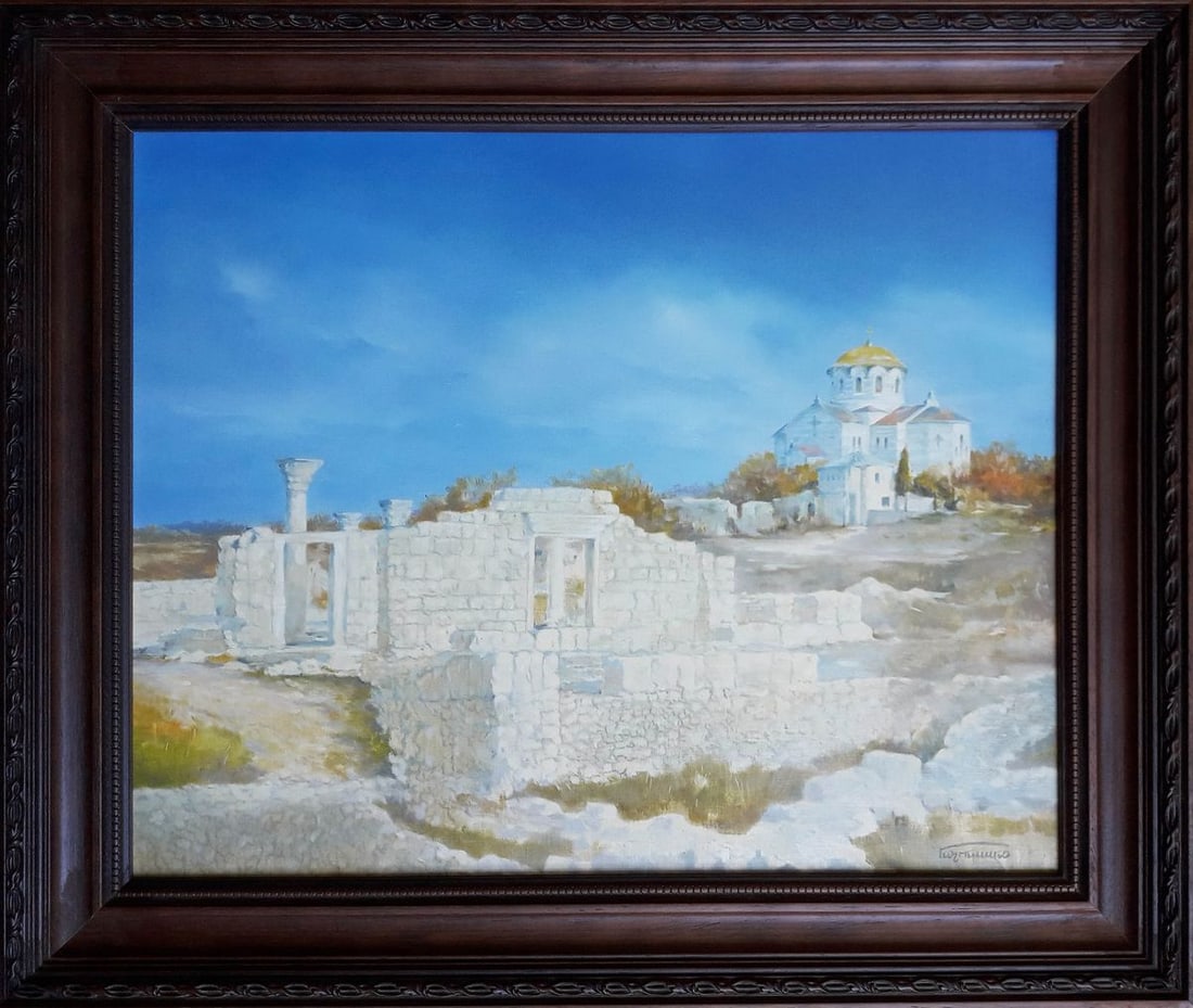 Oil painting Chersonesos Korkishko Vasily (1 of 6)