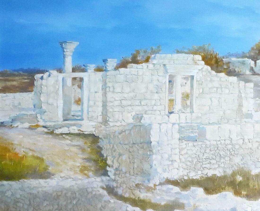 Oil painting Chersonesos Korkishko Vasily - 5