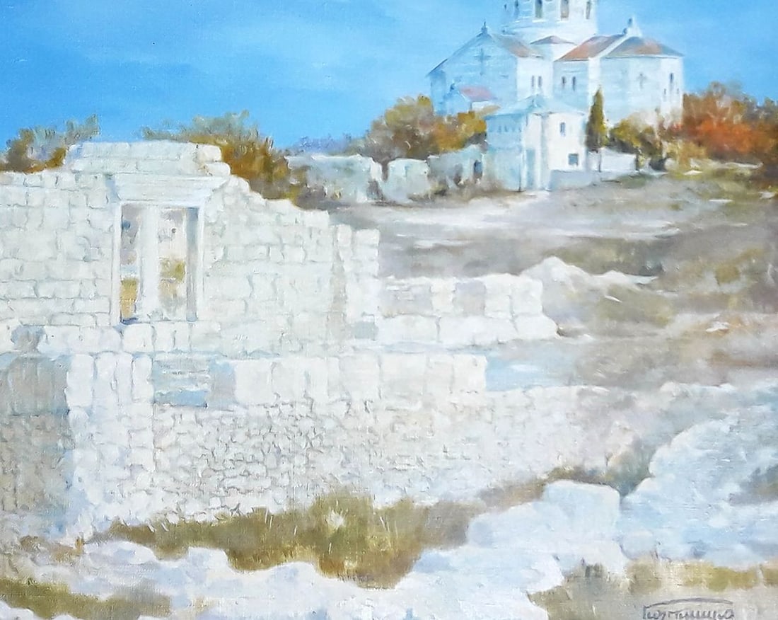 Oil painting Chersonesos Korkishko Vasily - 6