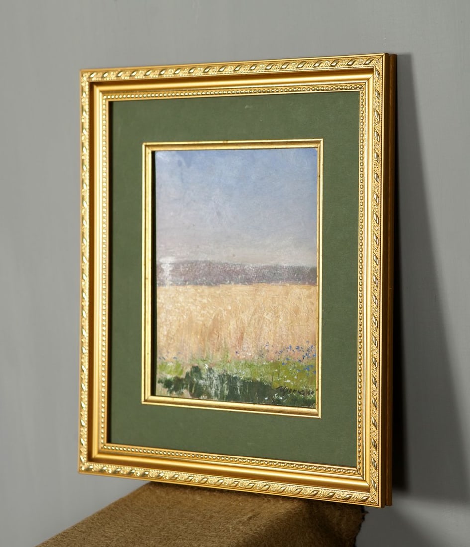 Oil Painting Landscape Fields Ivan Kirillovich Tsyupka Landscape - 2