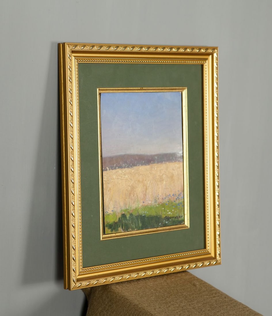 Oil Painting Landscape Fields Ivan Kirillovich Tsyupka Landscape - 3
