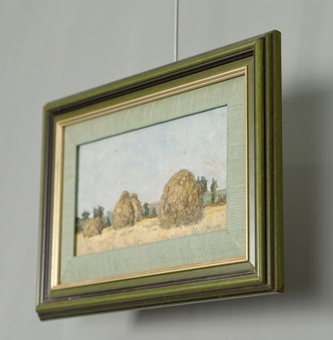 Antique Landscape in Oil - 2