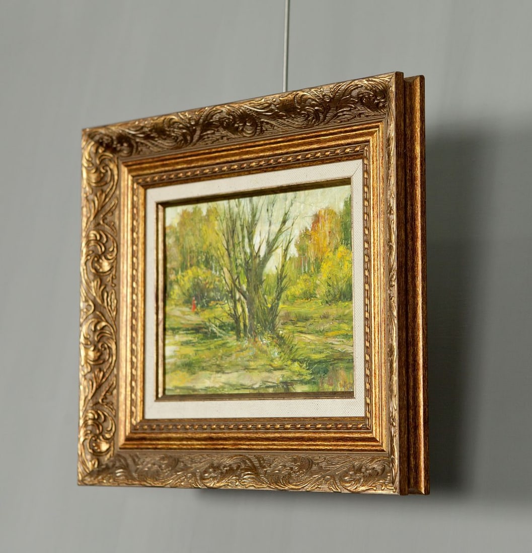 Oil Painting In the Forest - 2