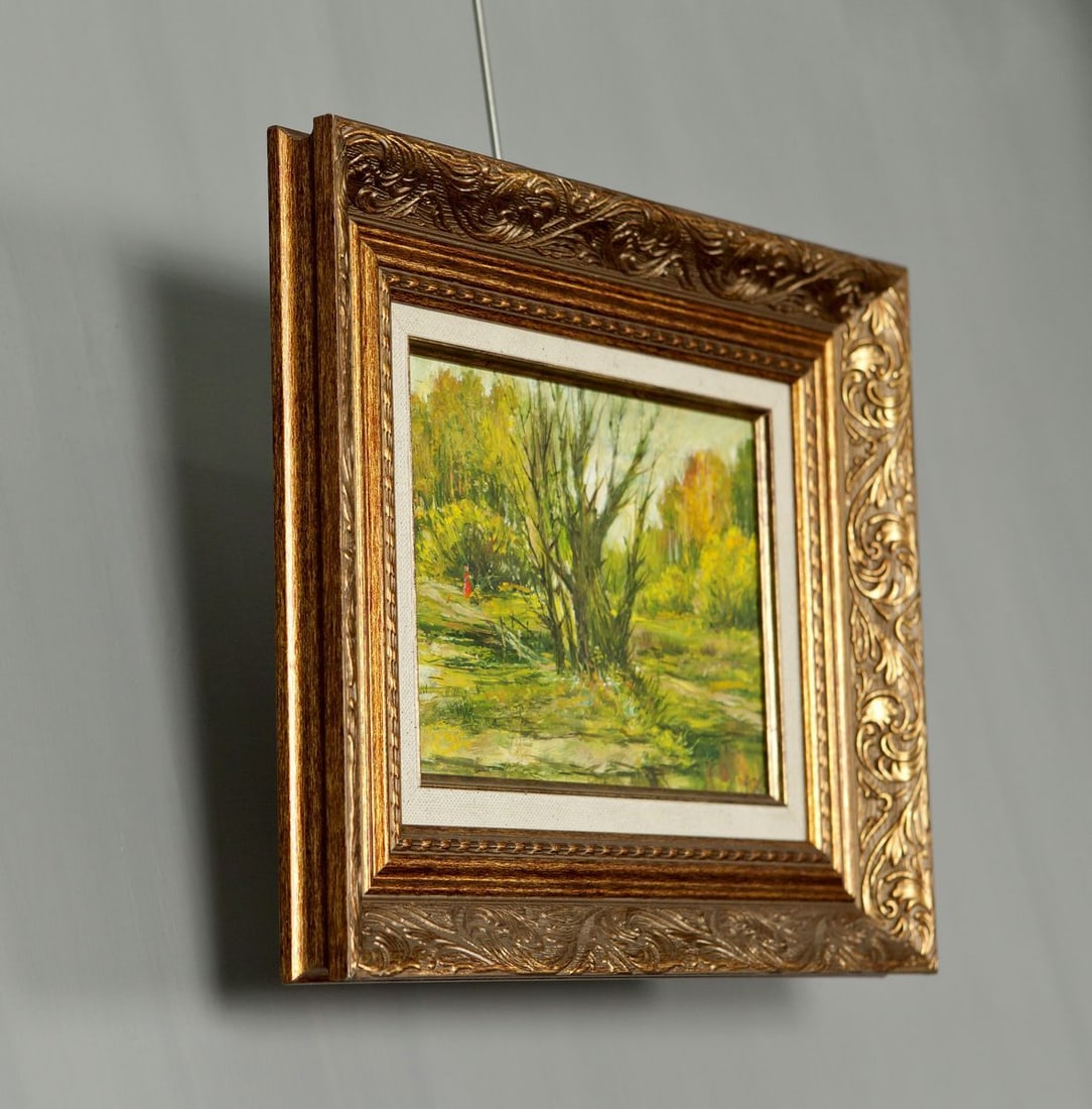 Oil Painting In the Forest - 3