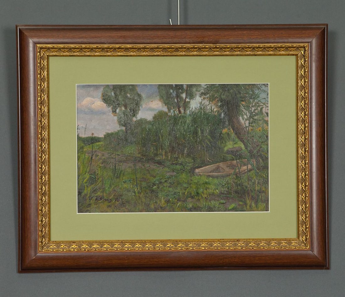 Oil painting Ancient Rameshka (1 of 6)