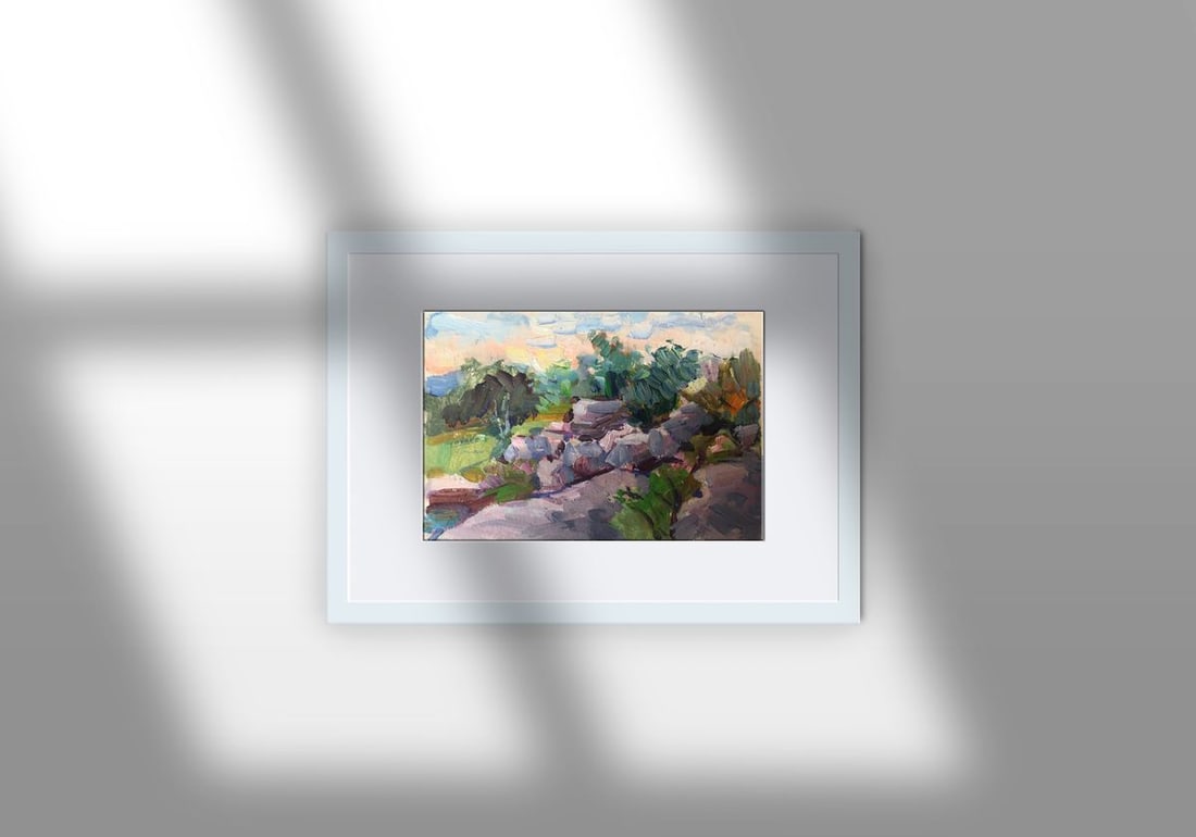 Oil painting Hiking in the mountains Kuzeminsky Nikolay Borisovich - 2