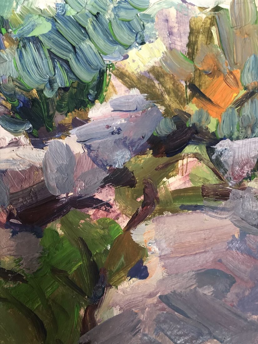 Oil painting Hiking in the mountains Kuzeminsky Nikolay Borisovich - 8