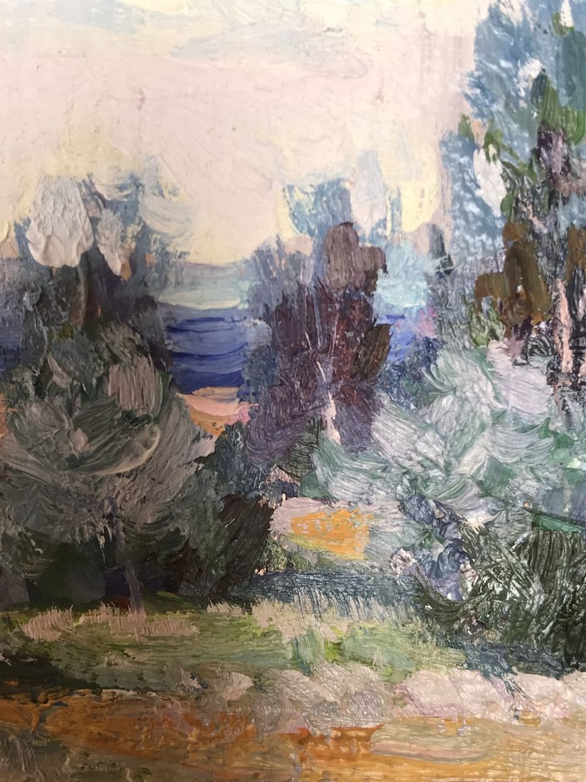 Oil painting Kakhovka reservoir Kuzeminsky Nikolay Borisovich - 7